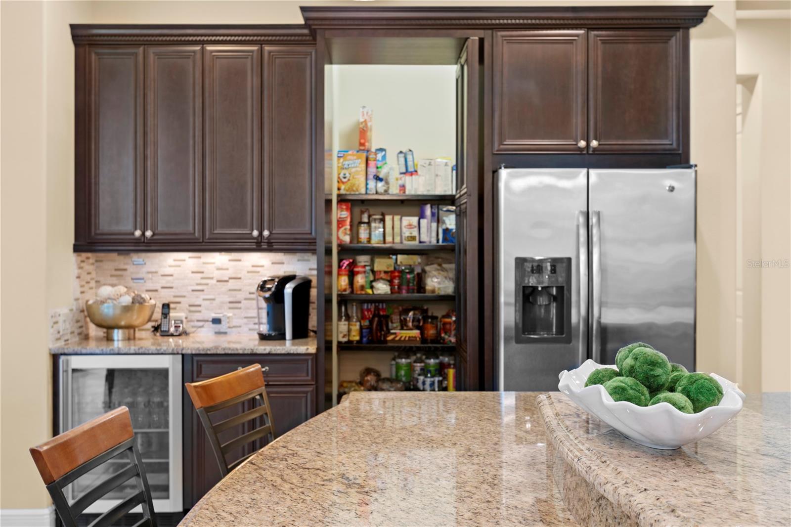 Hidden Walk in Pantry
