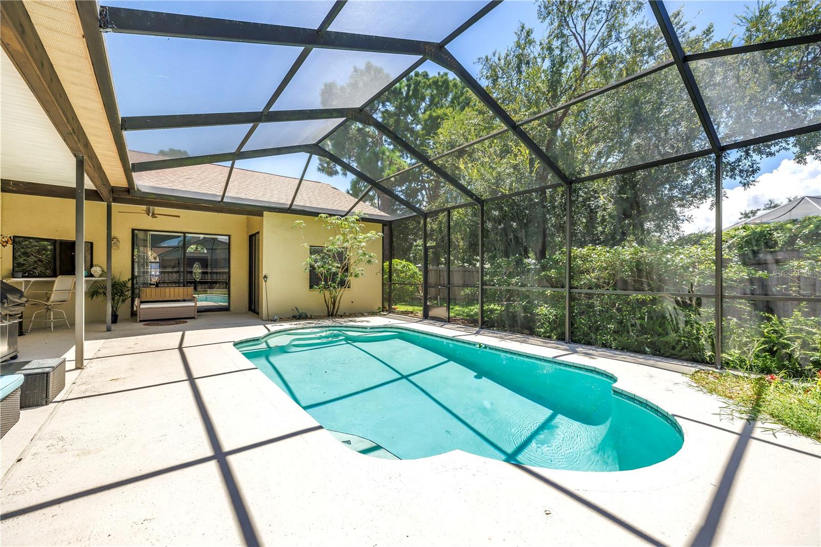 Beautiful pool area