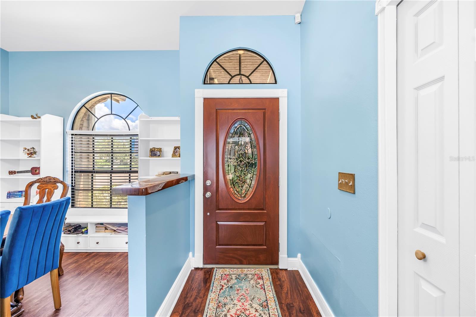 Front door entryway