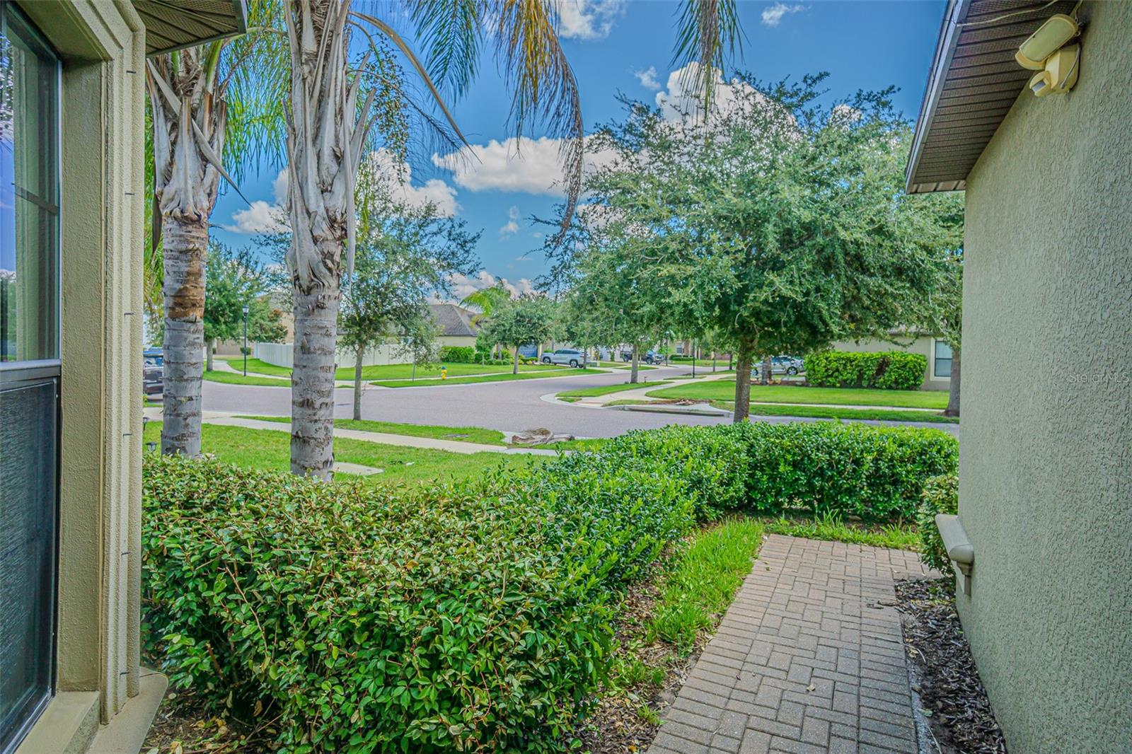 walkway looking from the front door