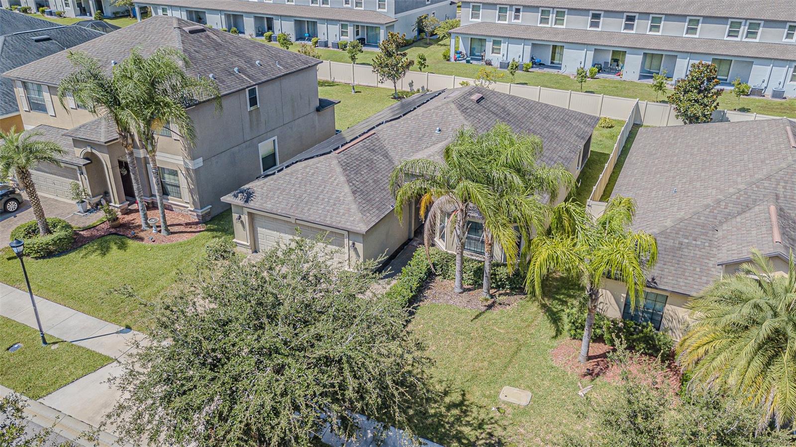 overhead front right corner angle