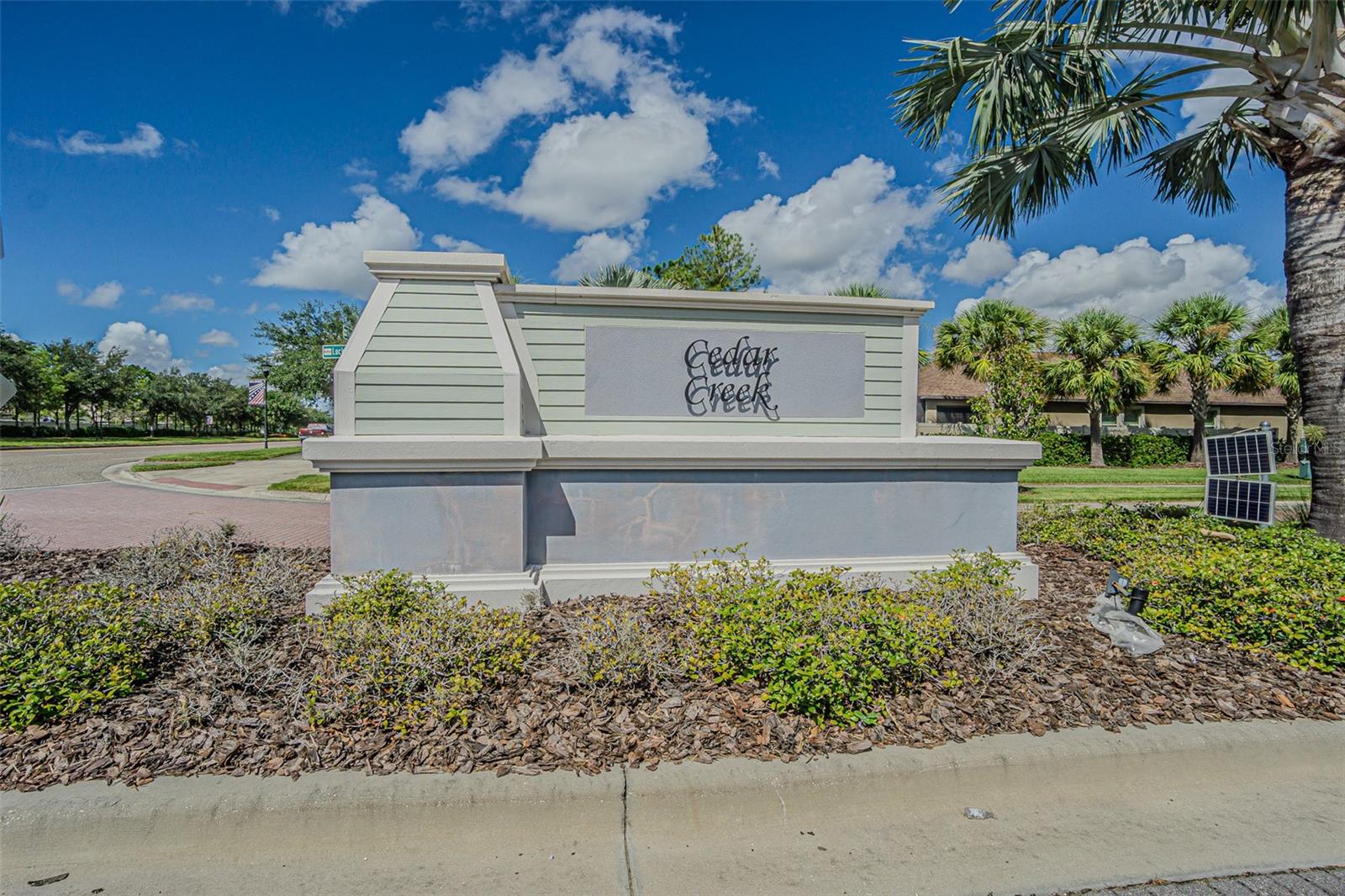 neighborhood entrance