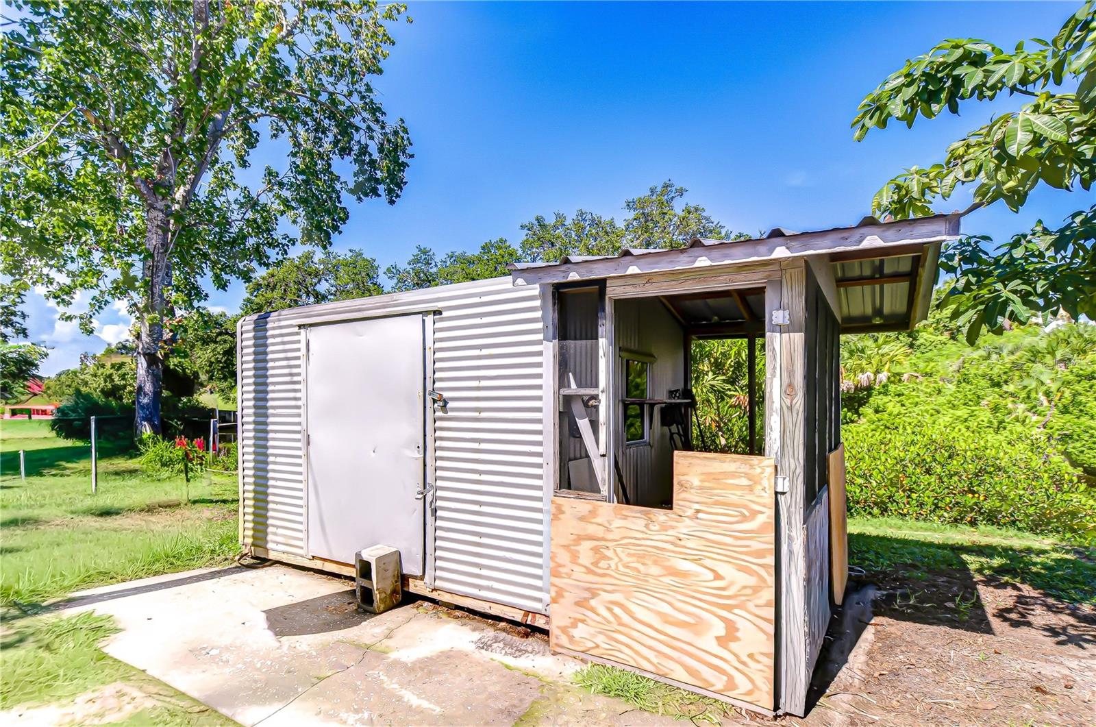 Backyard Shed for Extra Storage!