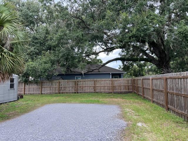Fenced in Yard