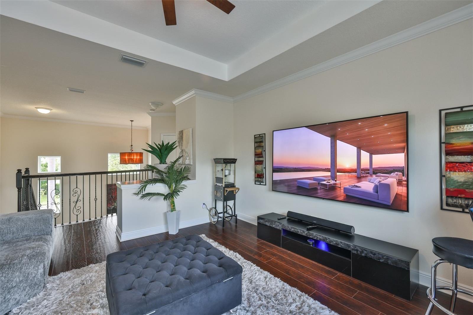 Upstairs loft