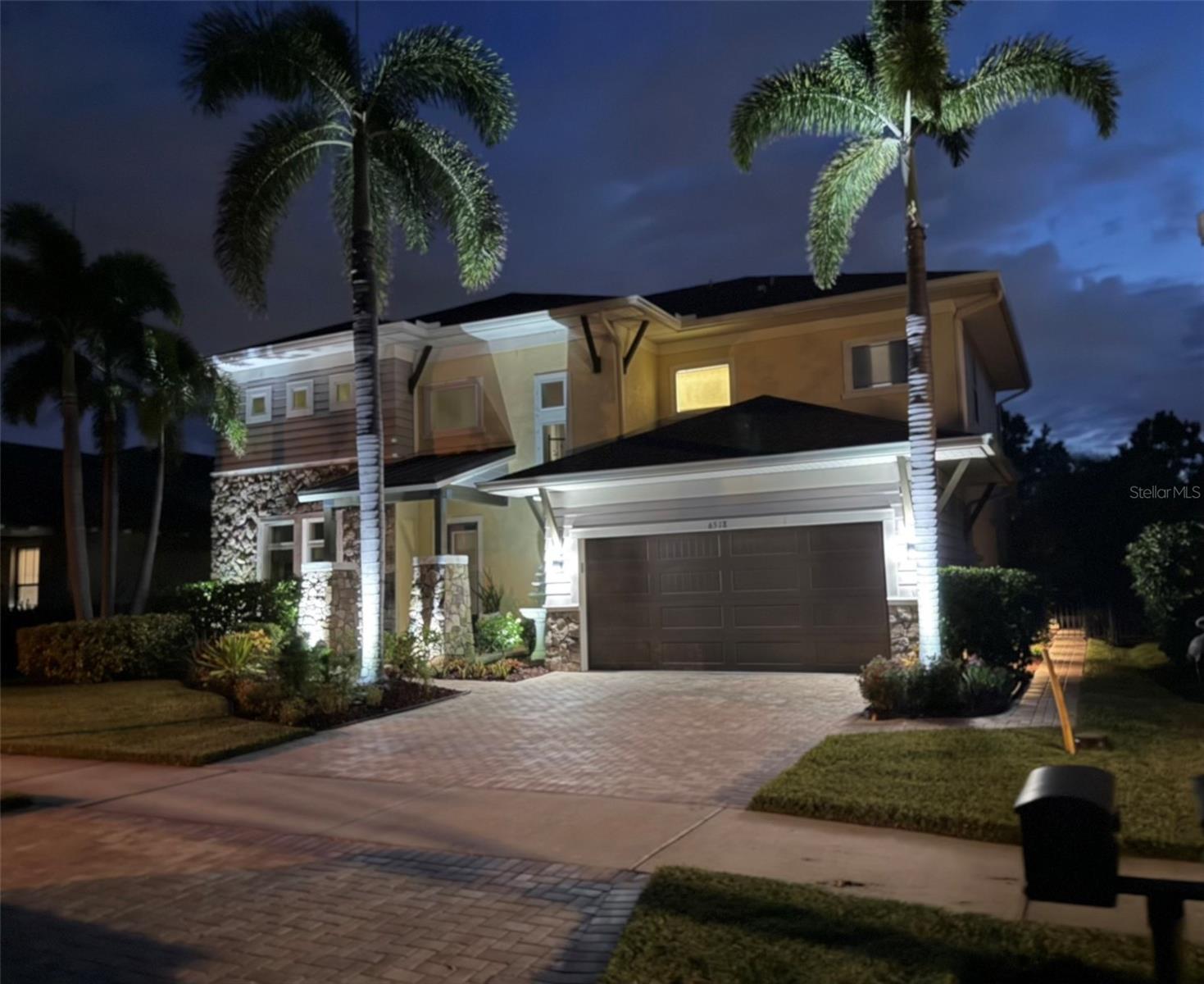 Front at night