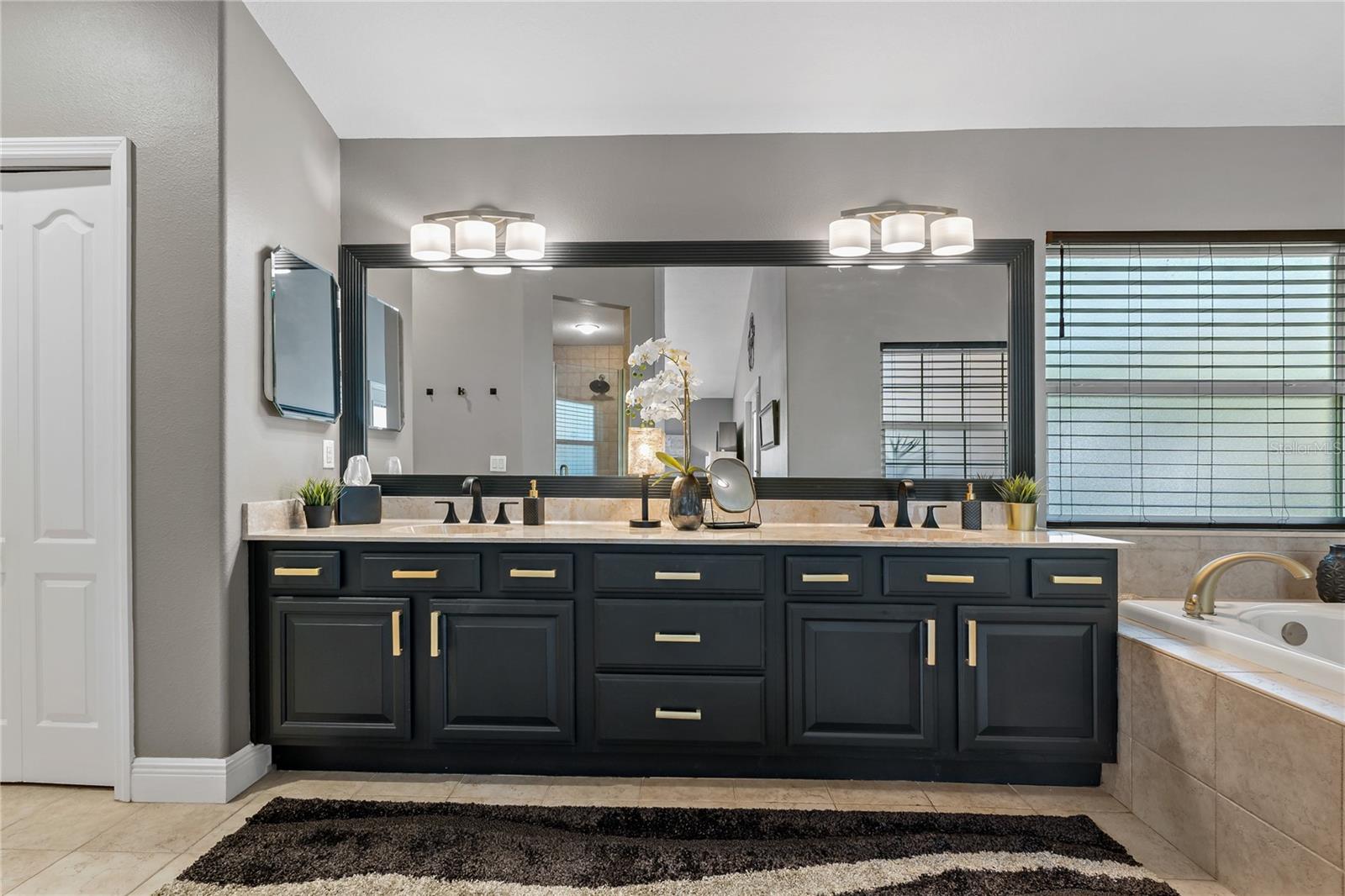 PRIMARY BATH ~ DUAL SINK VANITY