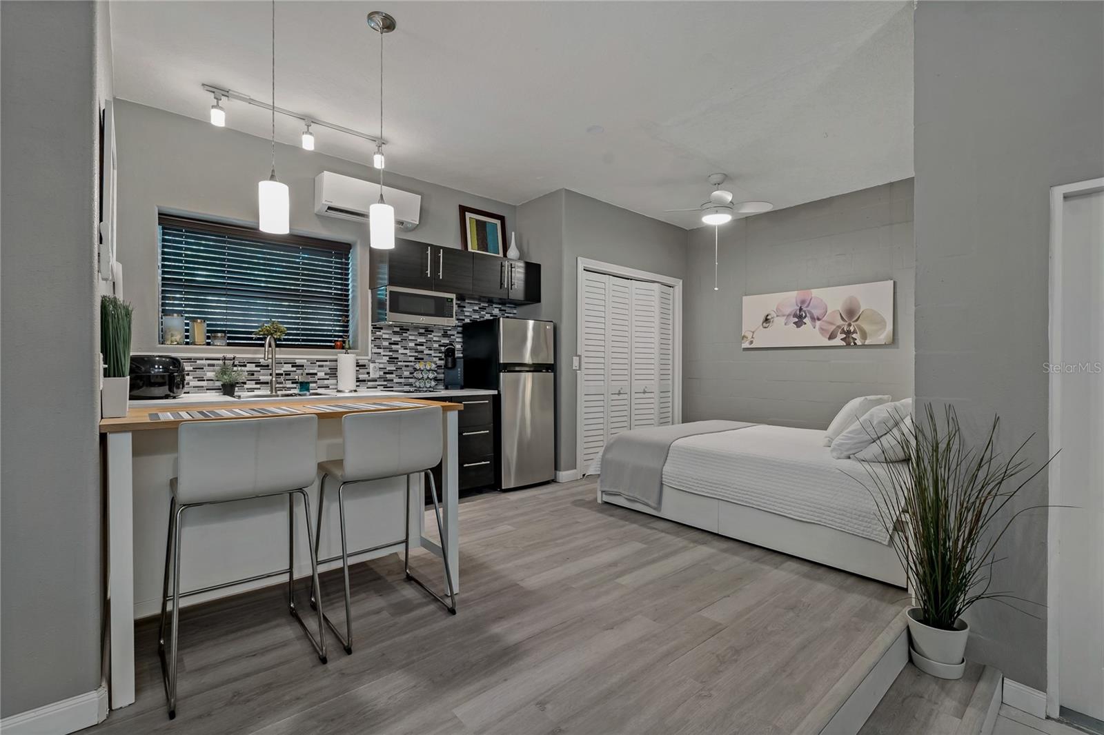 MOTHER IN LAW SUITE ~ KITCHEN AND BEDROOM