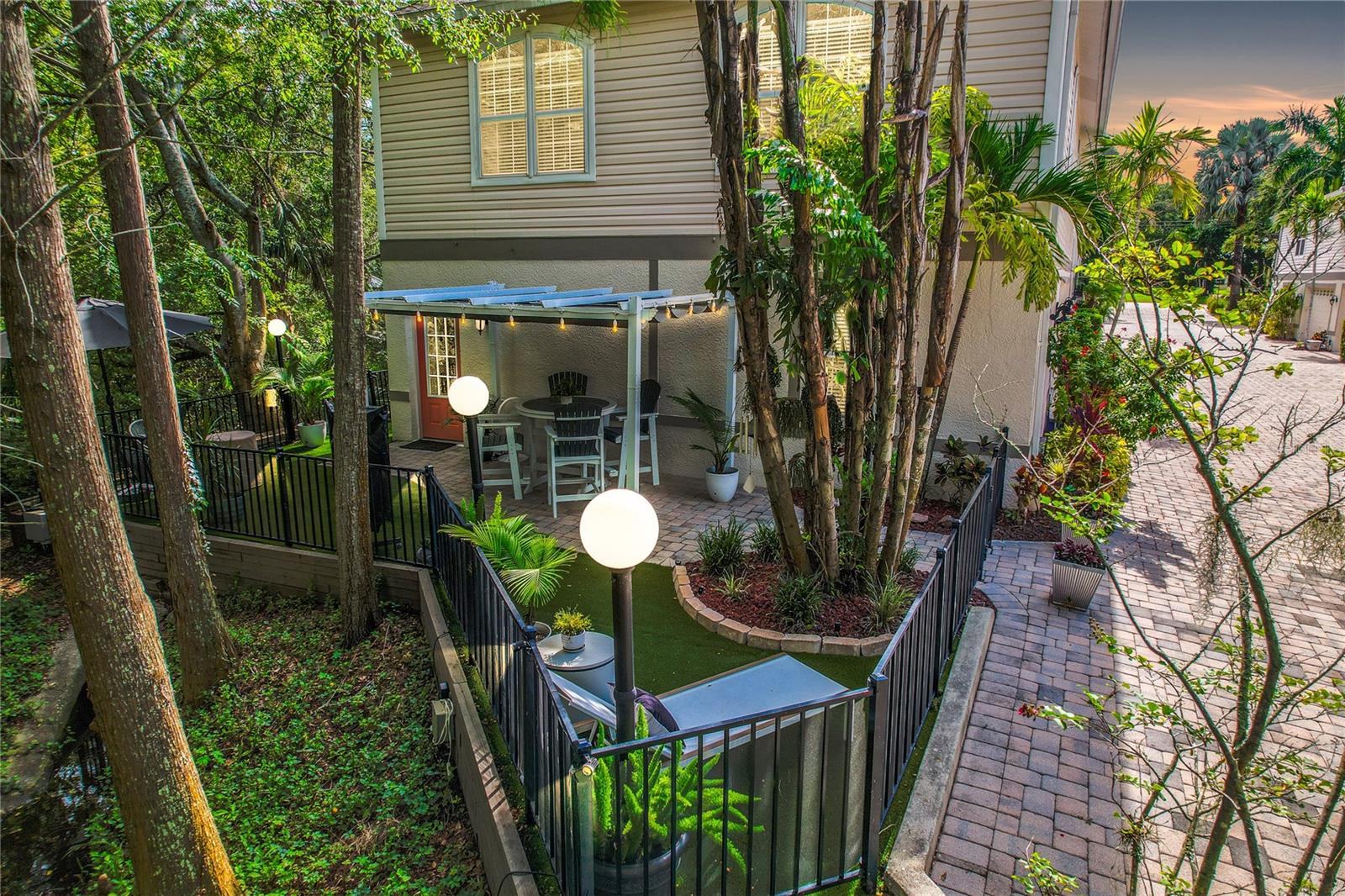 PRIVATE, FULLY FENCED IN BACKYARD!