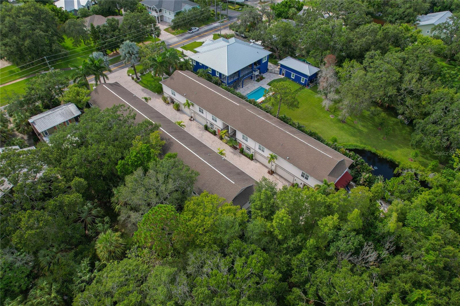 SURROUNDED BY COMPLETE CONSERVATION ~ BUT JUST A FEW STEPS LITERALLY TO DOWNTOWN OZONA!!