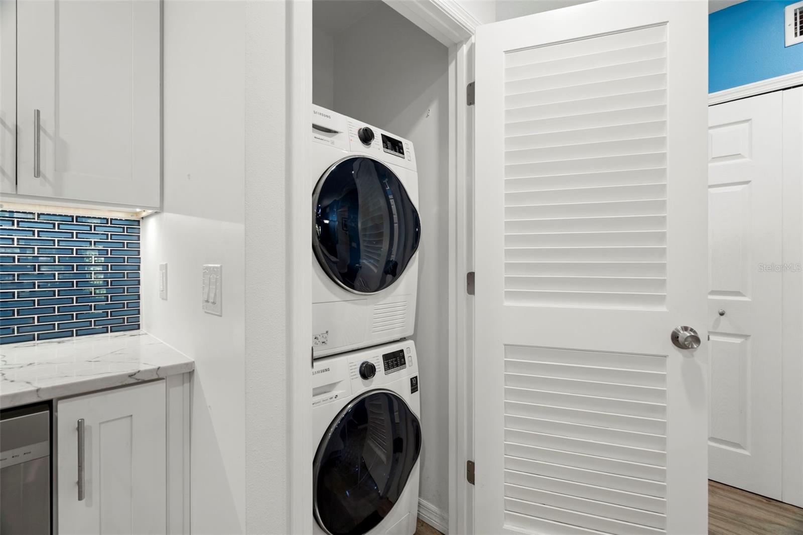 Inside laundry