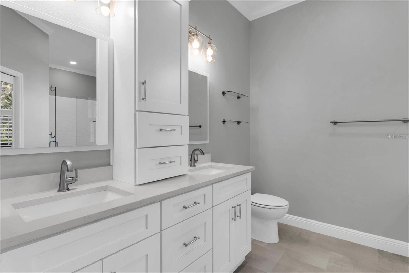 updated primary bath