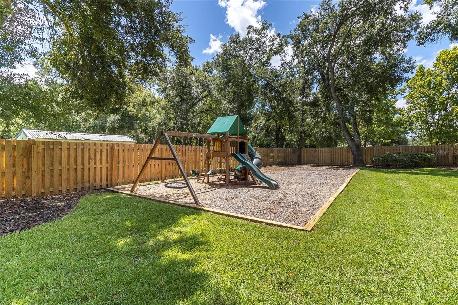 dedicated playground area