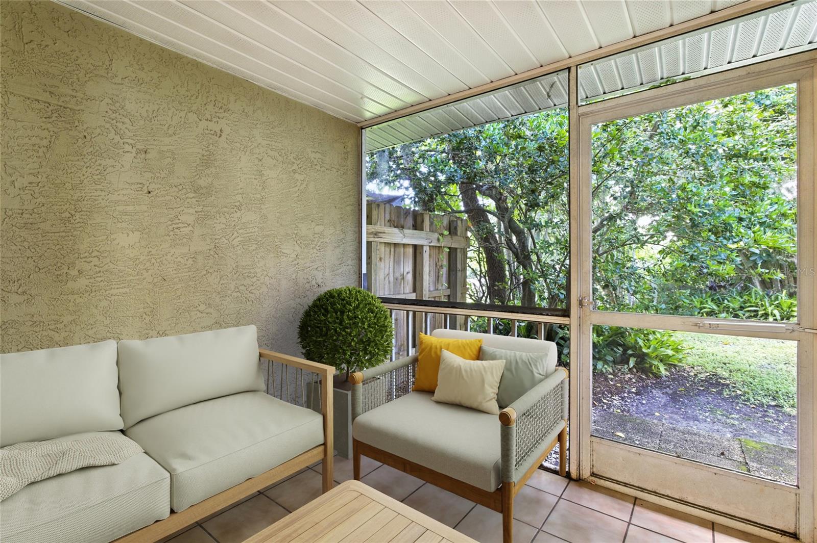 Screened Porch w/No Rear Neighbors