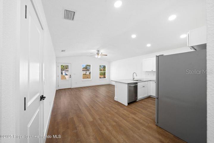 Open and airy.