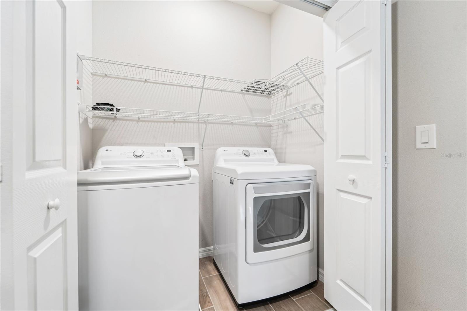 Upstairs laundry
