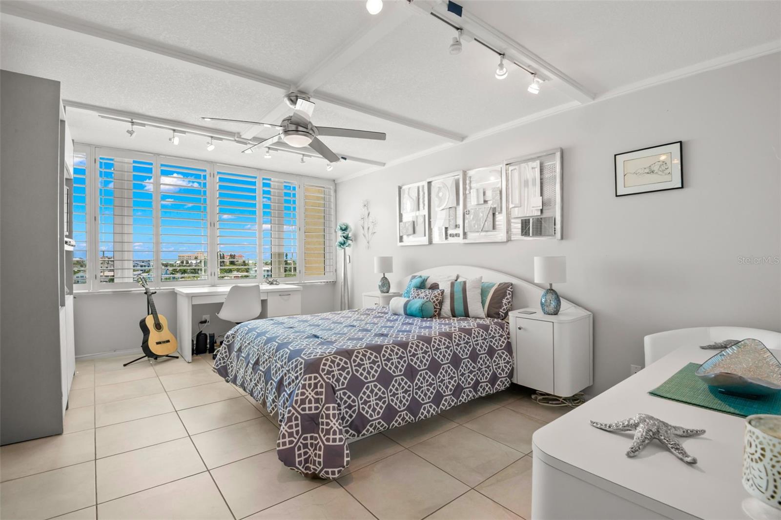 Water views from the 2nd bedroom