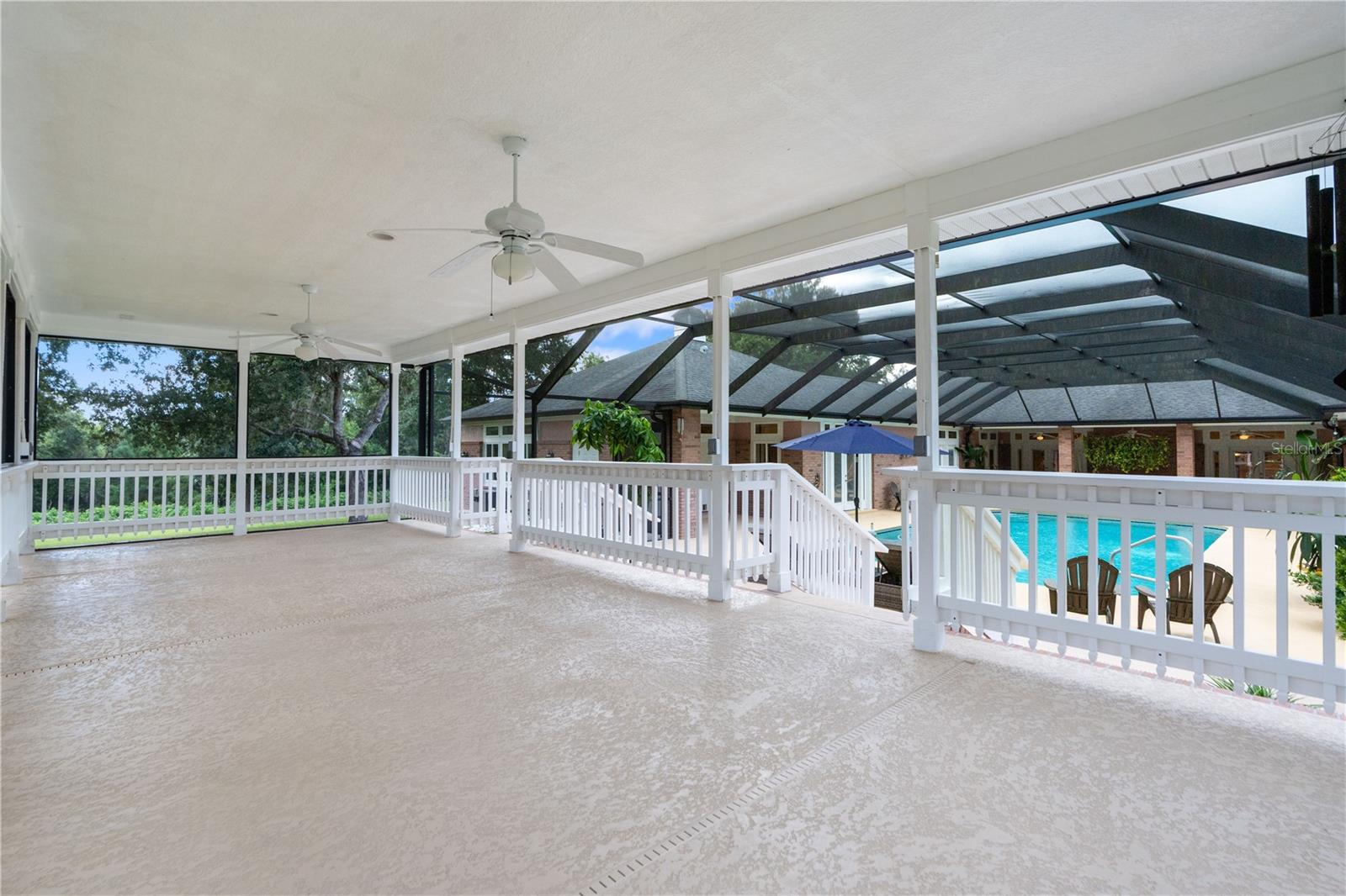 Raised Pool pavilion