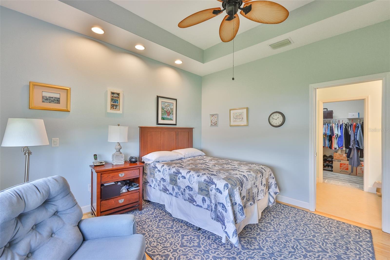 Primary Bedroom with en-suite bathroom, walk-in closet too