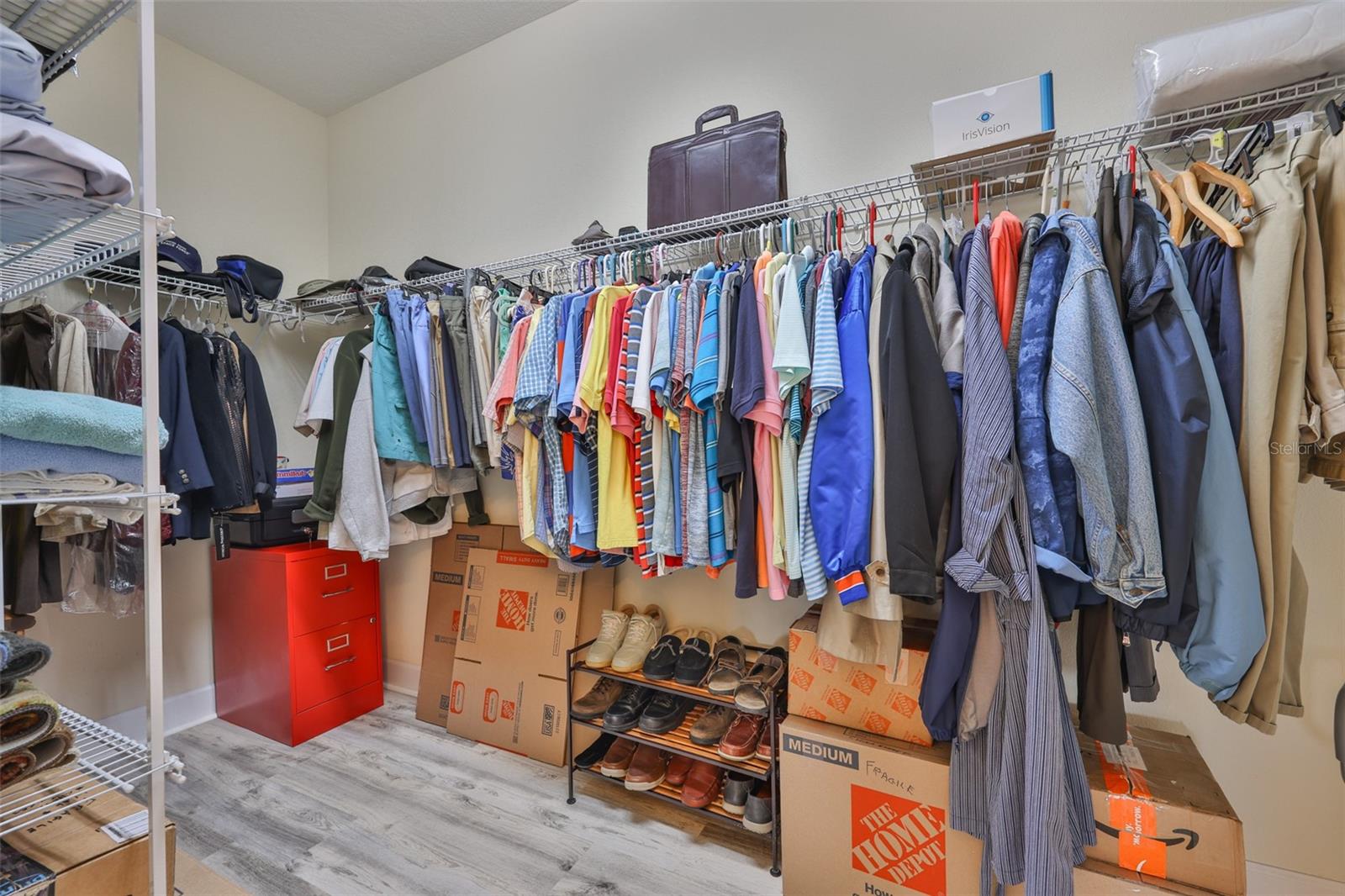 Large walk-in closet