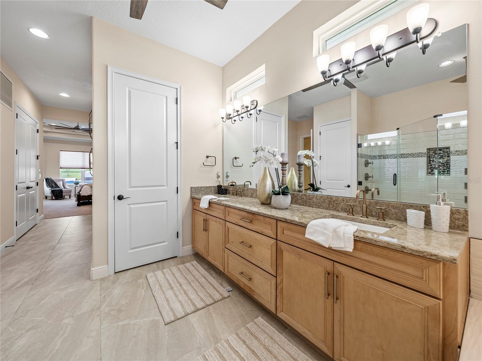 Master bathroom