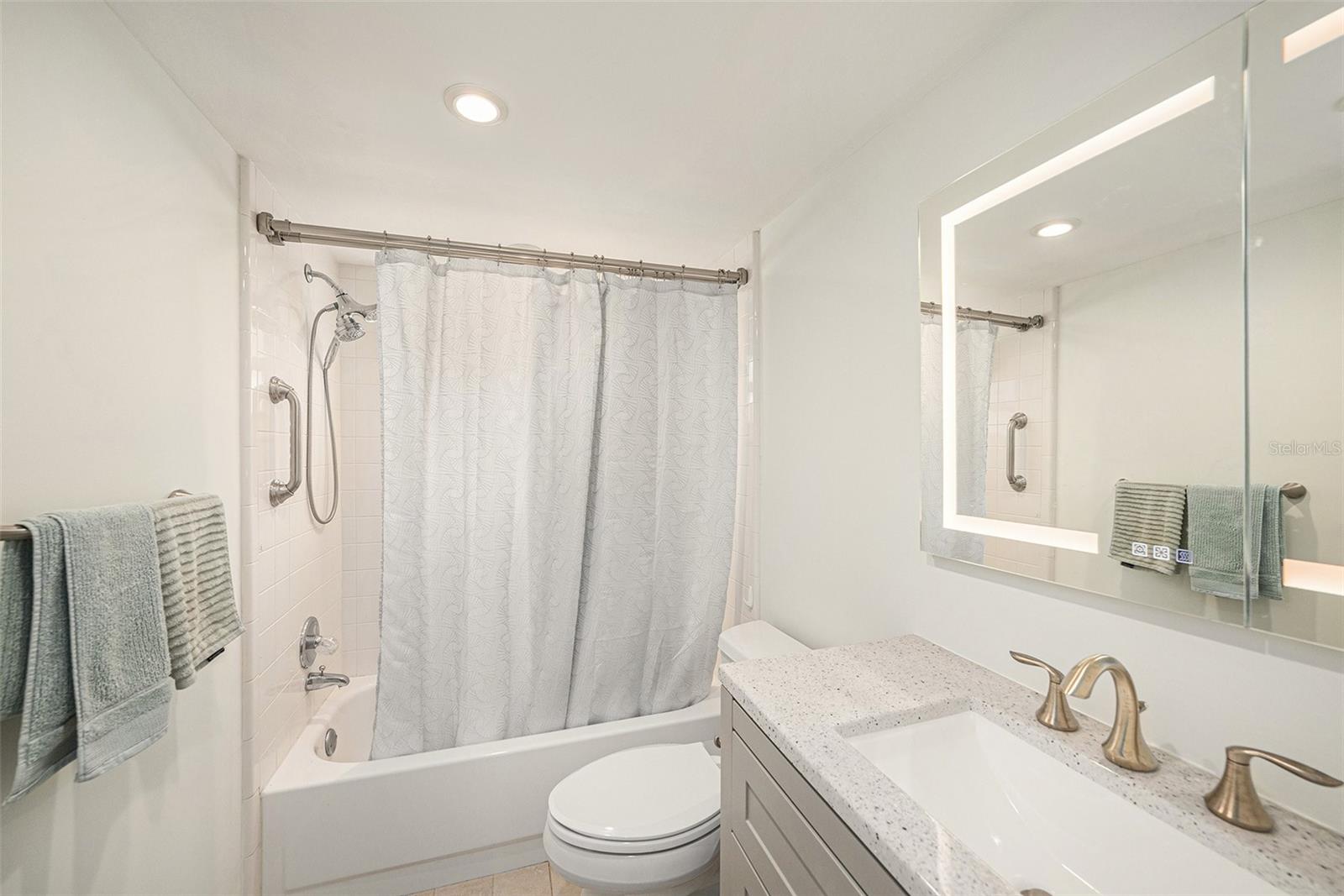 Guest bath remodel is wowser!!