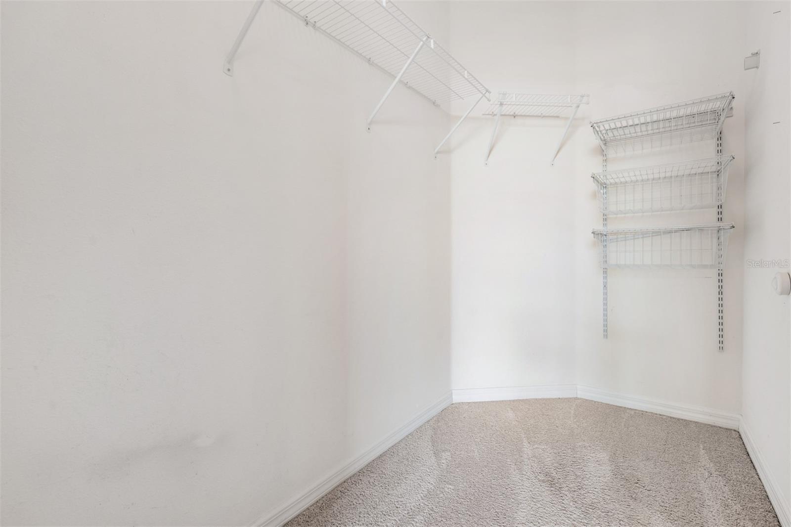 Primary Walk in closet