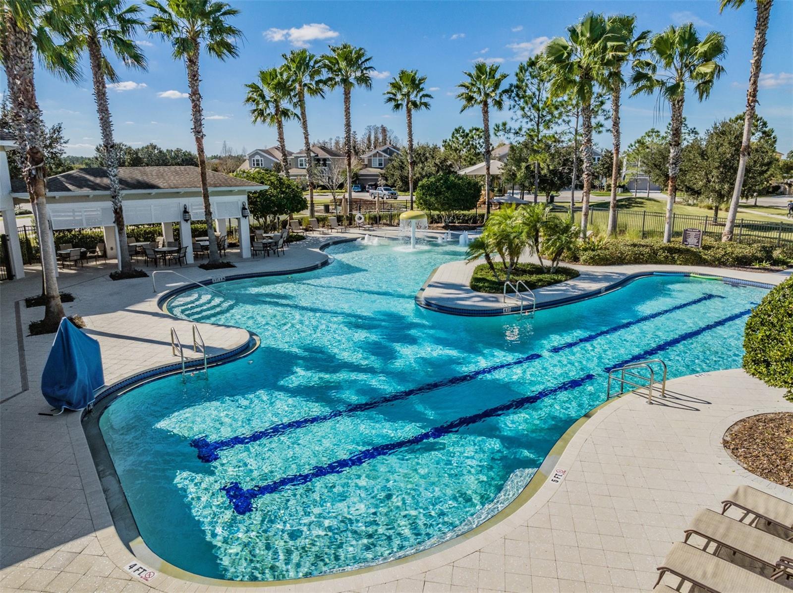 Enjoy resort style pool and live the Florida lifestyle