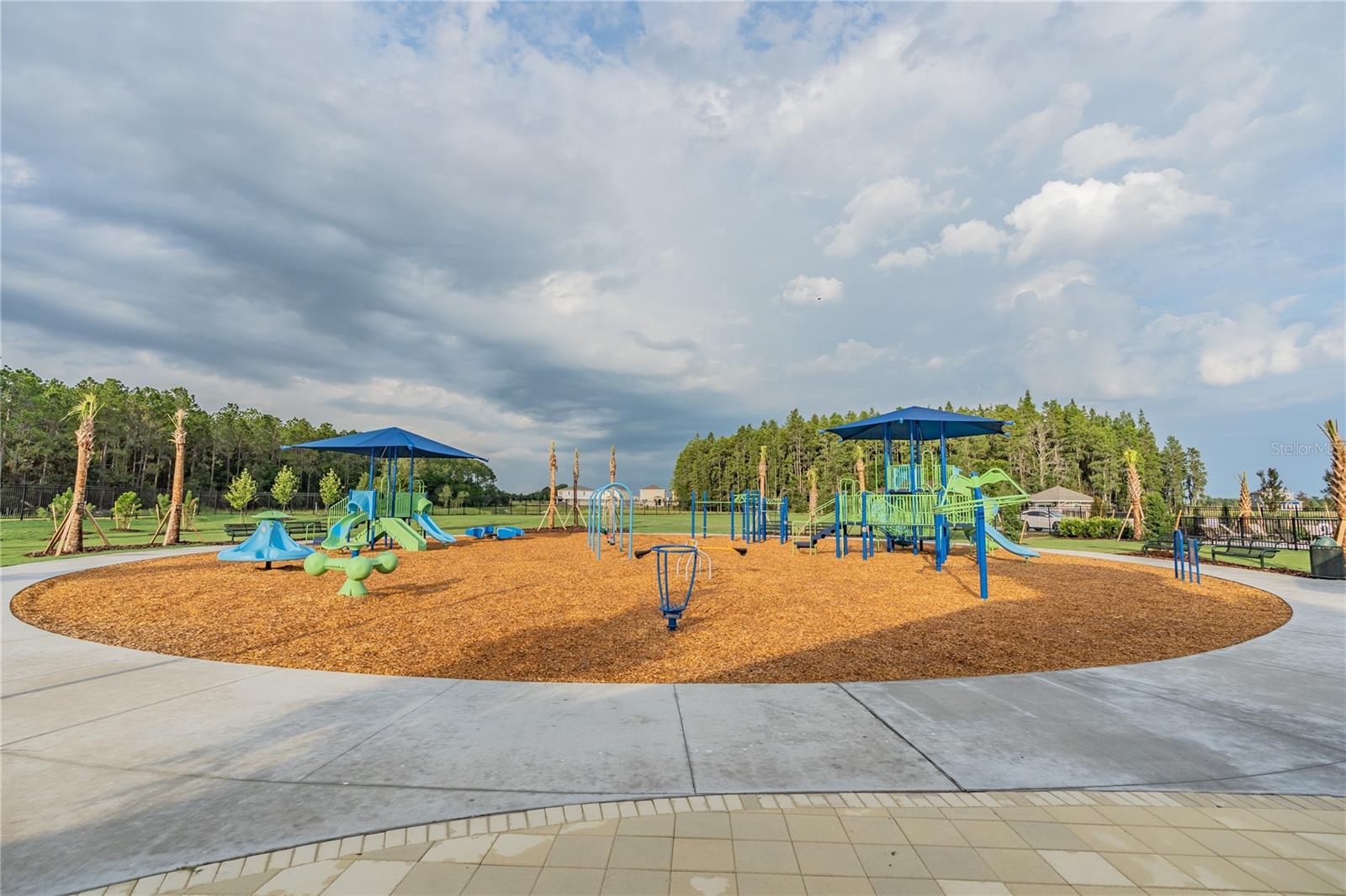 One of many playgrounds around the community