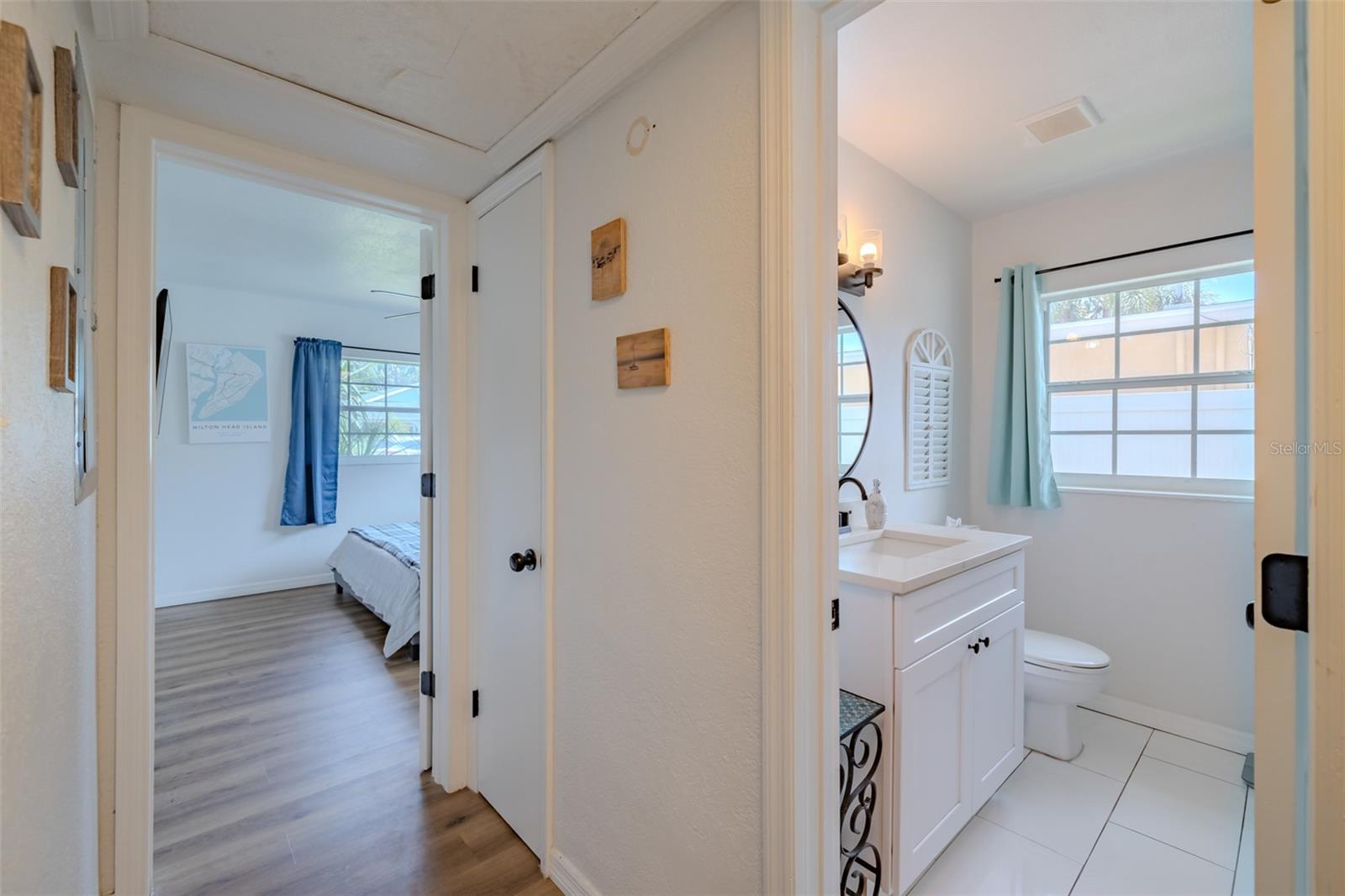 Second bedroom and bathroom