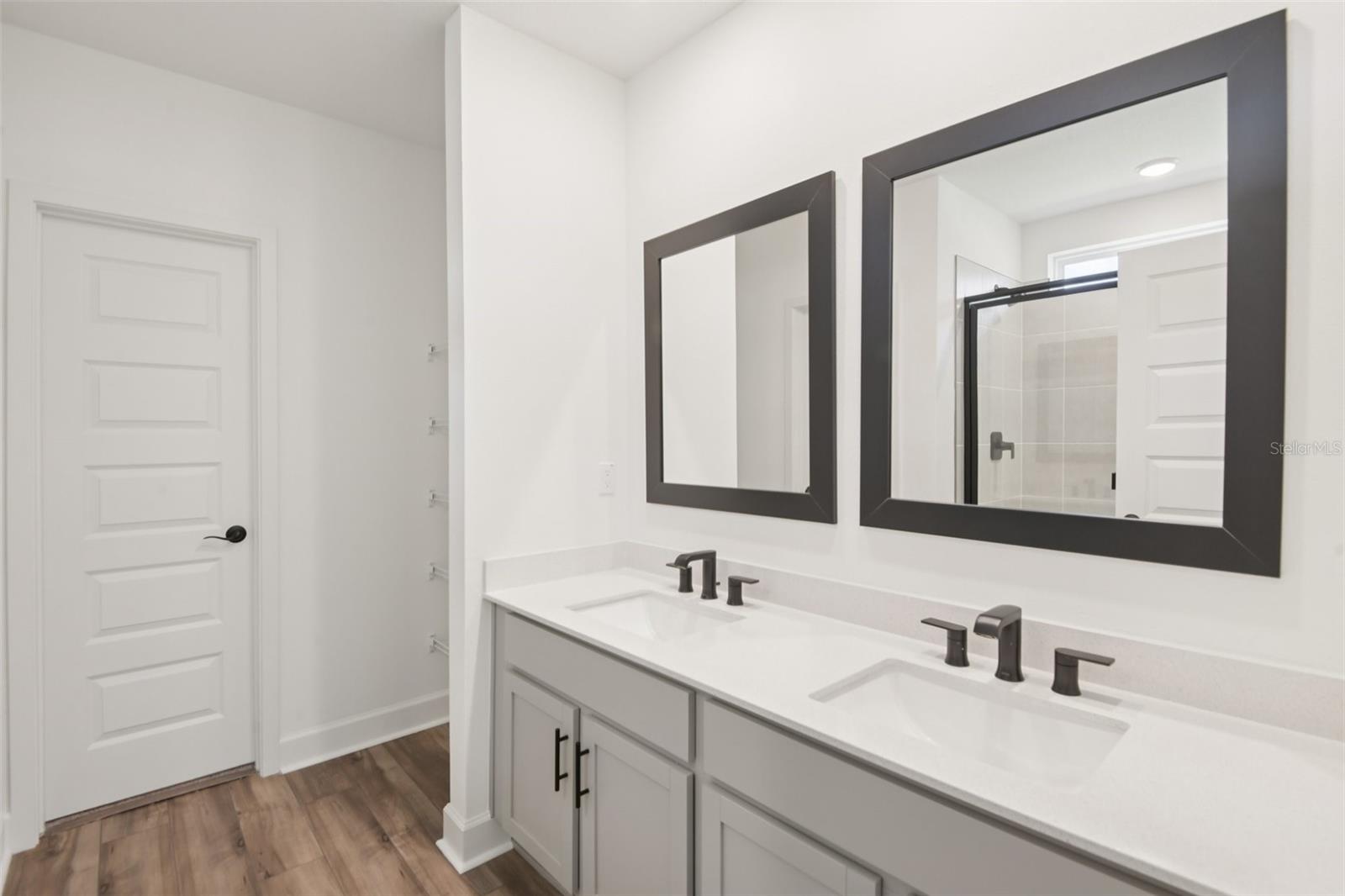 The Primary bathroom