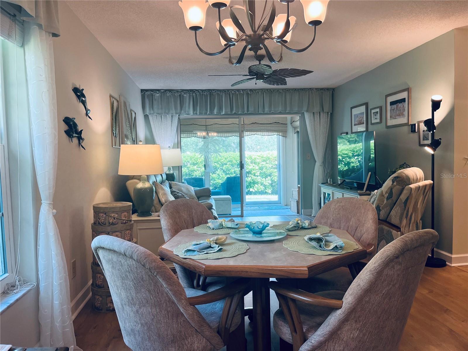 From Kitchen to DR/LR & Sliders to AC Lanai!
