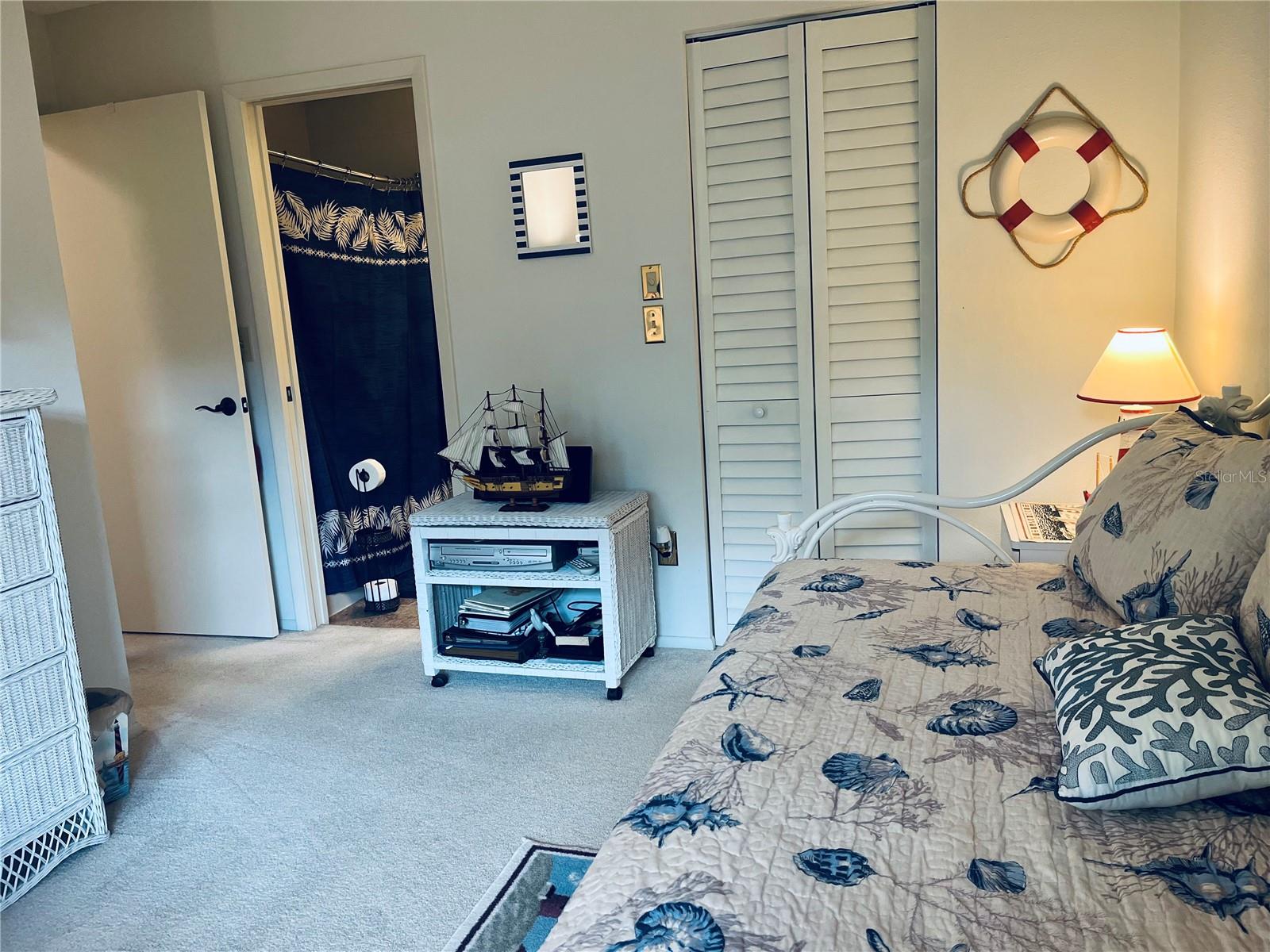 Pocket Door from Guest BDR to Bathroom!