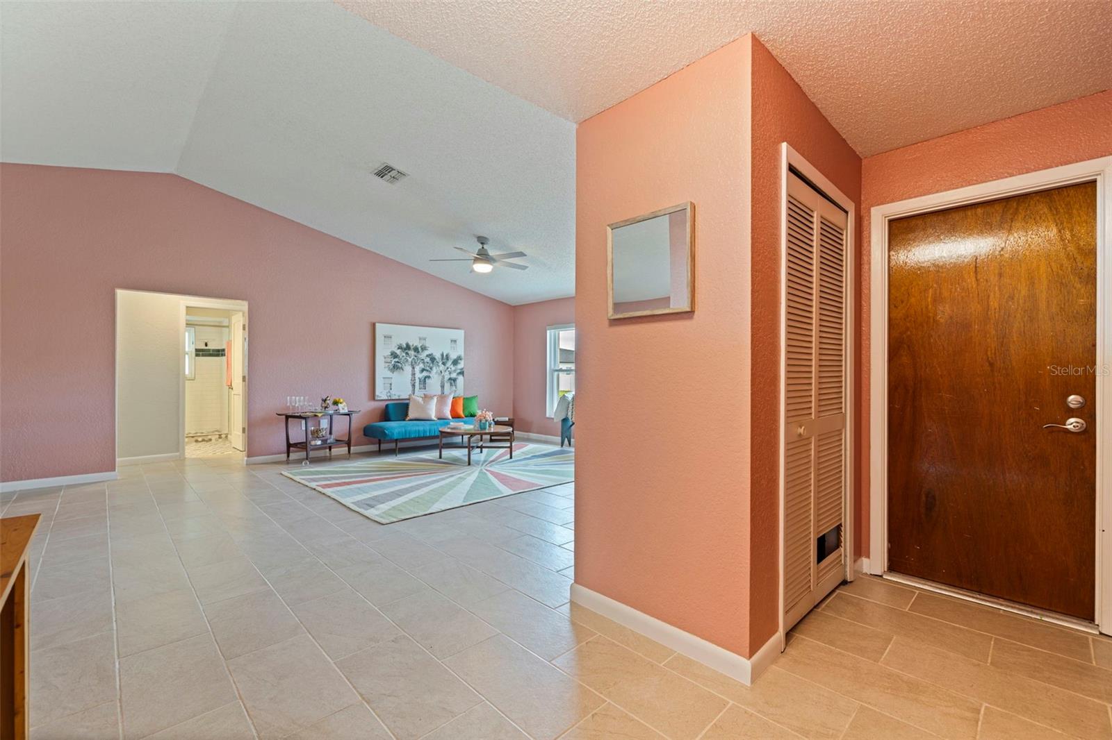 hall/ entrance to garage