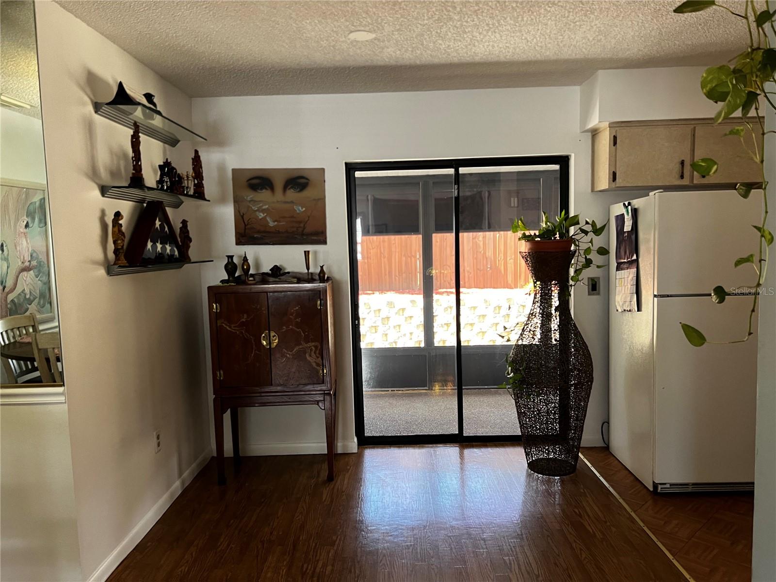 Sliding Door to Screened Back Porch