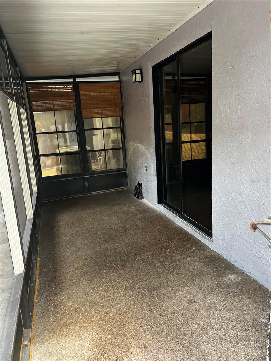 Screened Back Porch