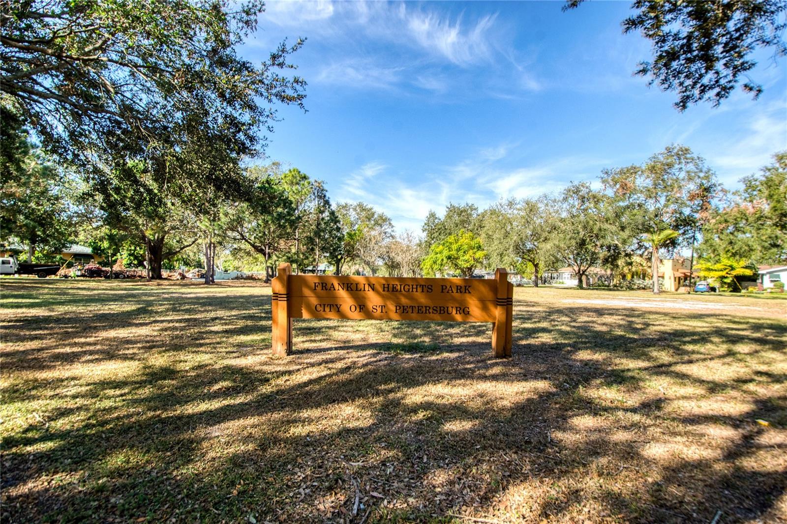 Park across the street