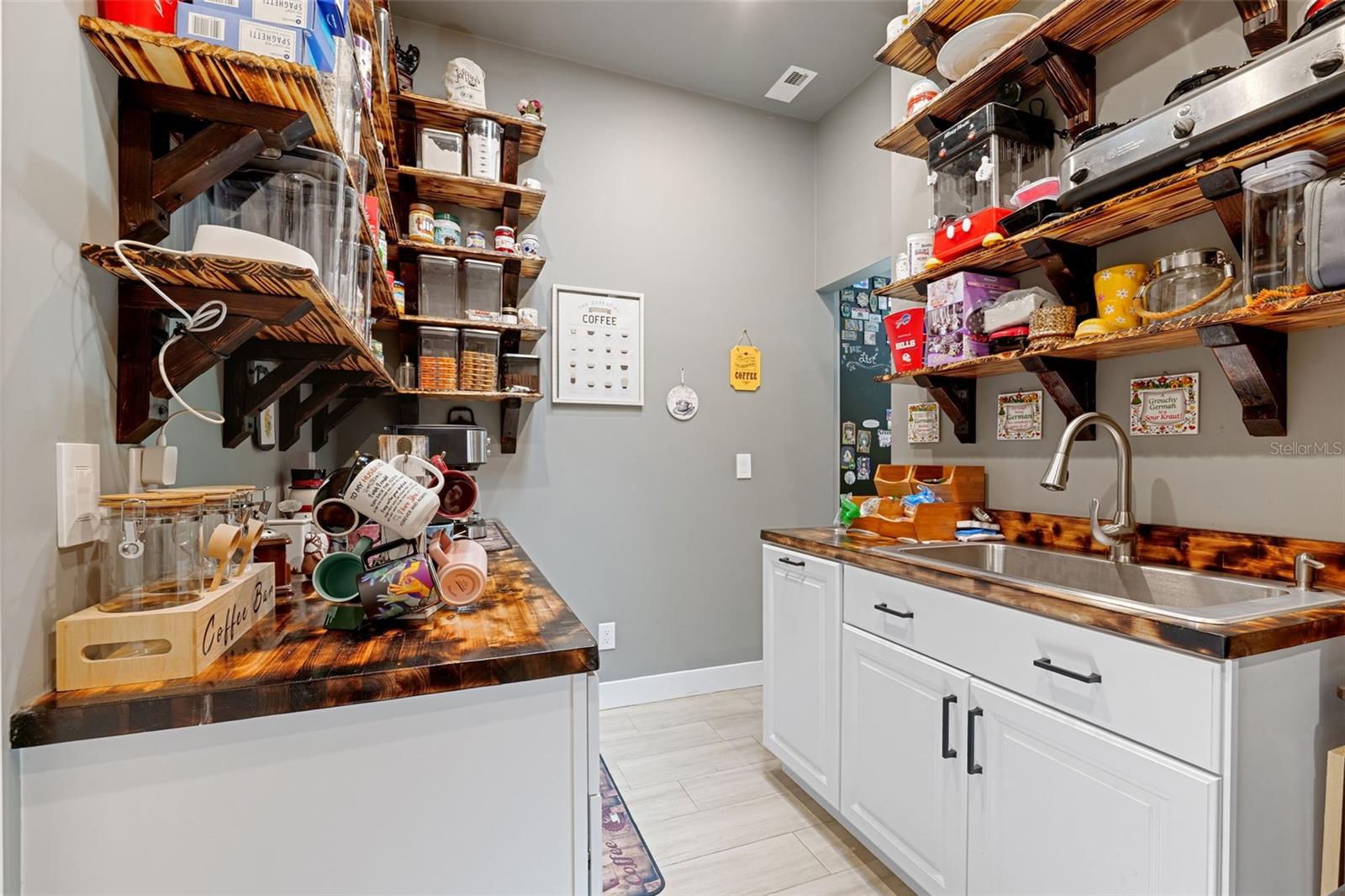 Hidden Butler Pantry