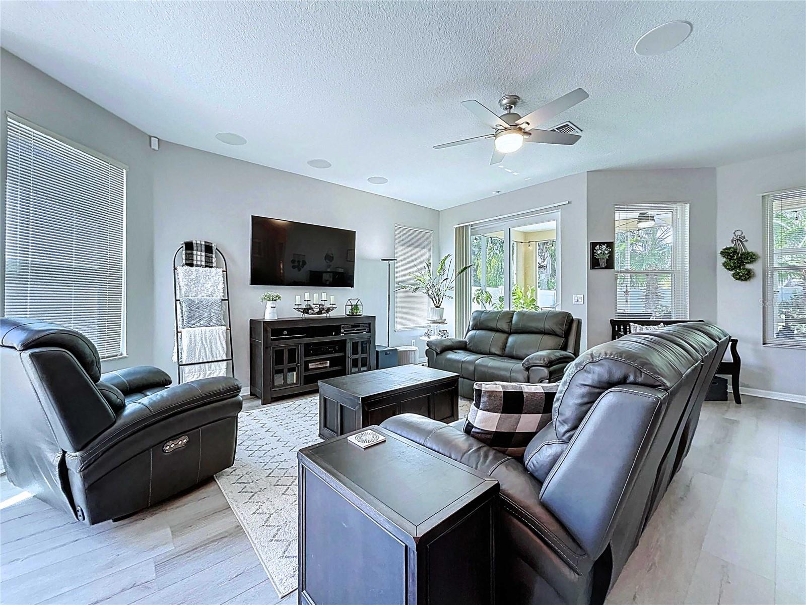Great room featuring LVP flooring