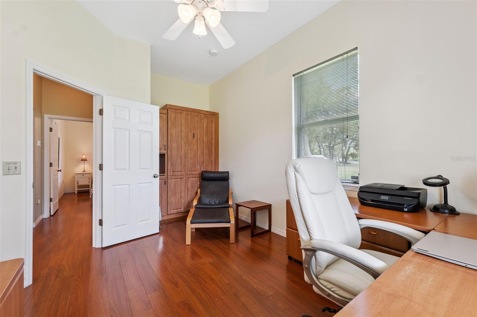 Office / Bedroom with Murphy Bed