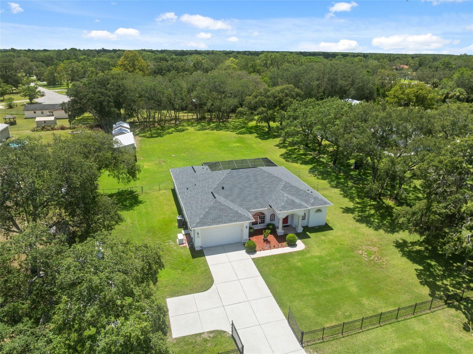 Fully fenced 1.03 acres