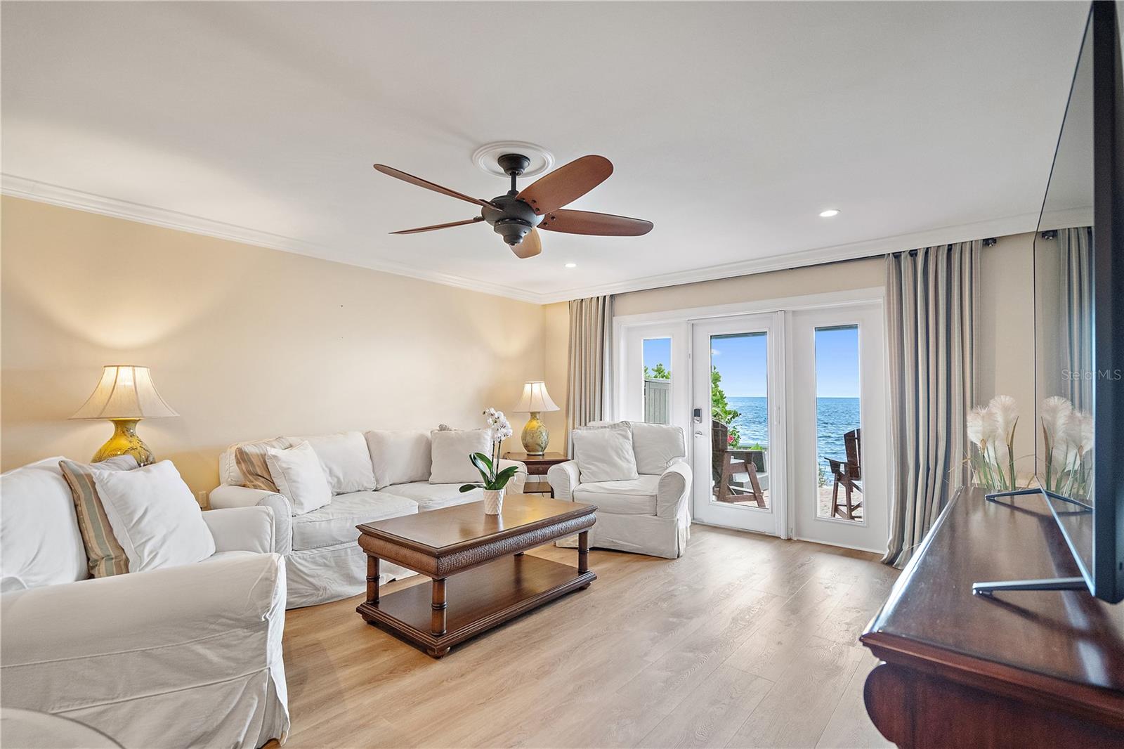 Open floor plan with breathtaking views