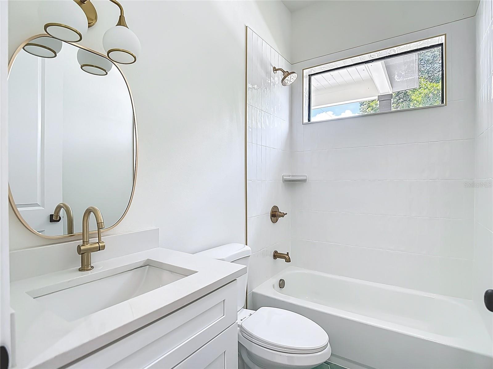 Secondary bathroom