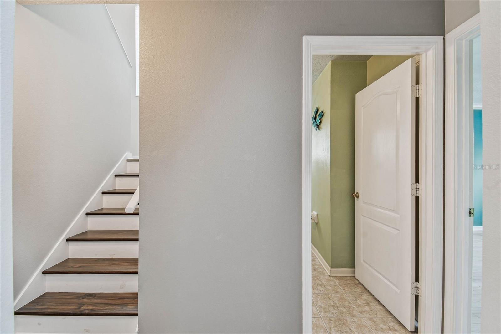Stairs to 3rd bed/bath