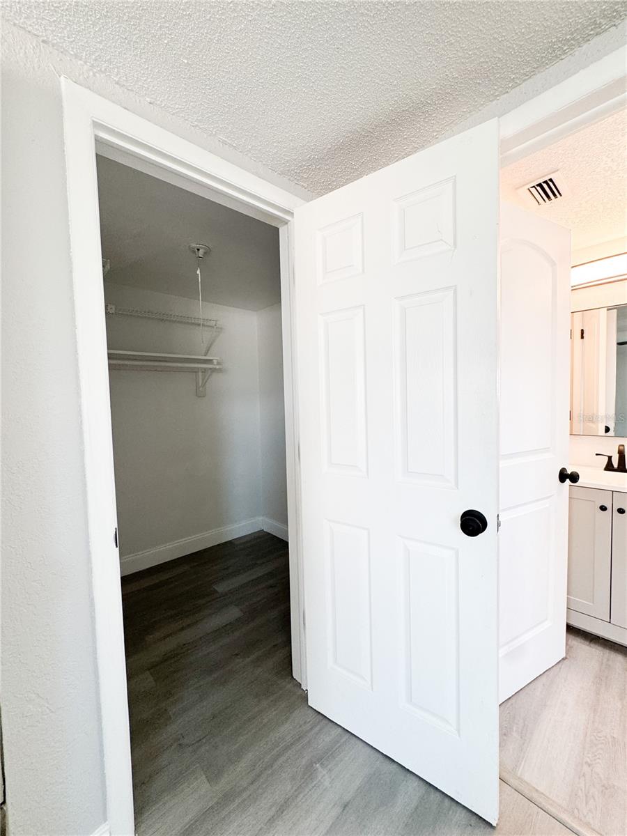 Primary Walk-In Closet