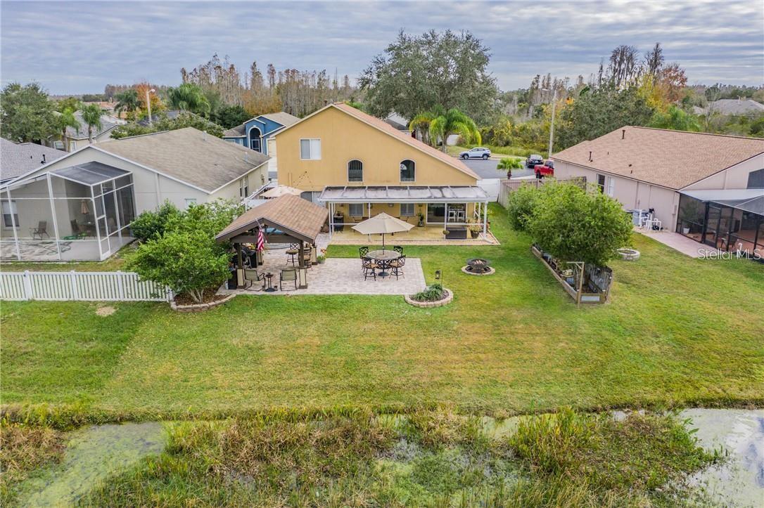 Large backyard!