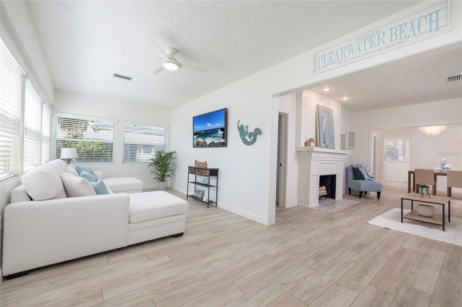 Living and Family Rooms