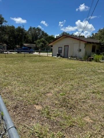 Looking at east side of property