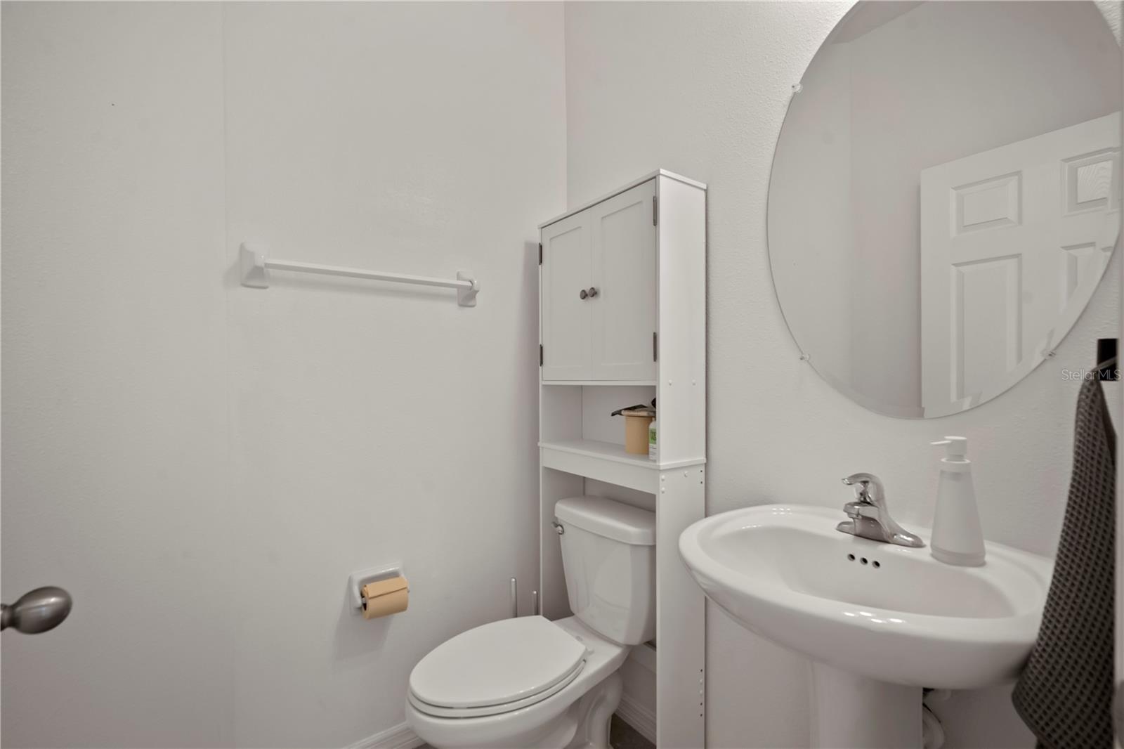 Guest Half Bath on Main Level