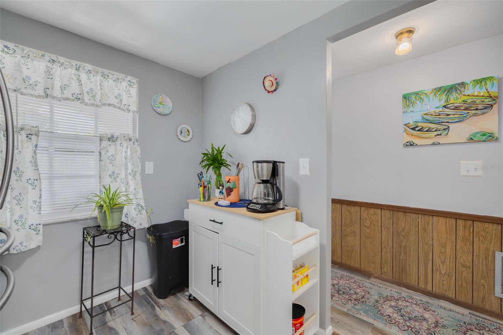 Kitchen Nook for Storage.
